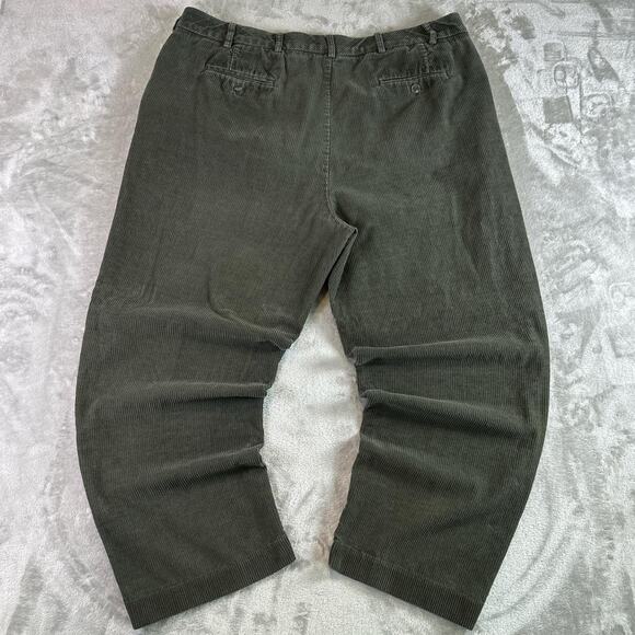 Blair Other - Vintage John Blair Corduroy Pants Mens 40 Olive Green Straight Leg Casual